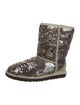 UGG Sequins Colorblock Pattern Boots