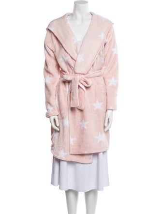 UGG Printed Pleated Accents Robe