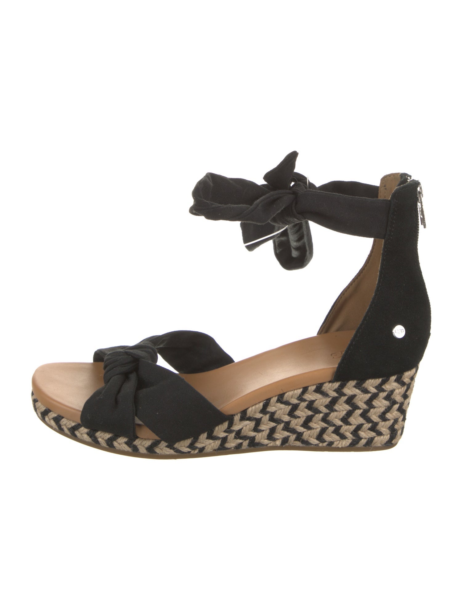 UGG Canvas Patterned Sandals