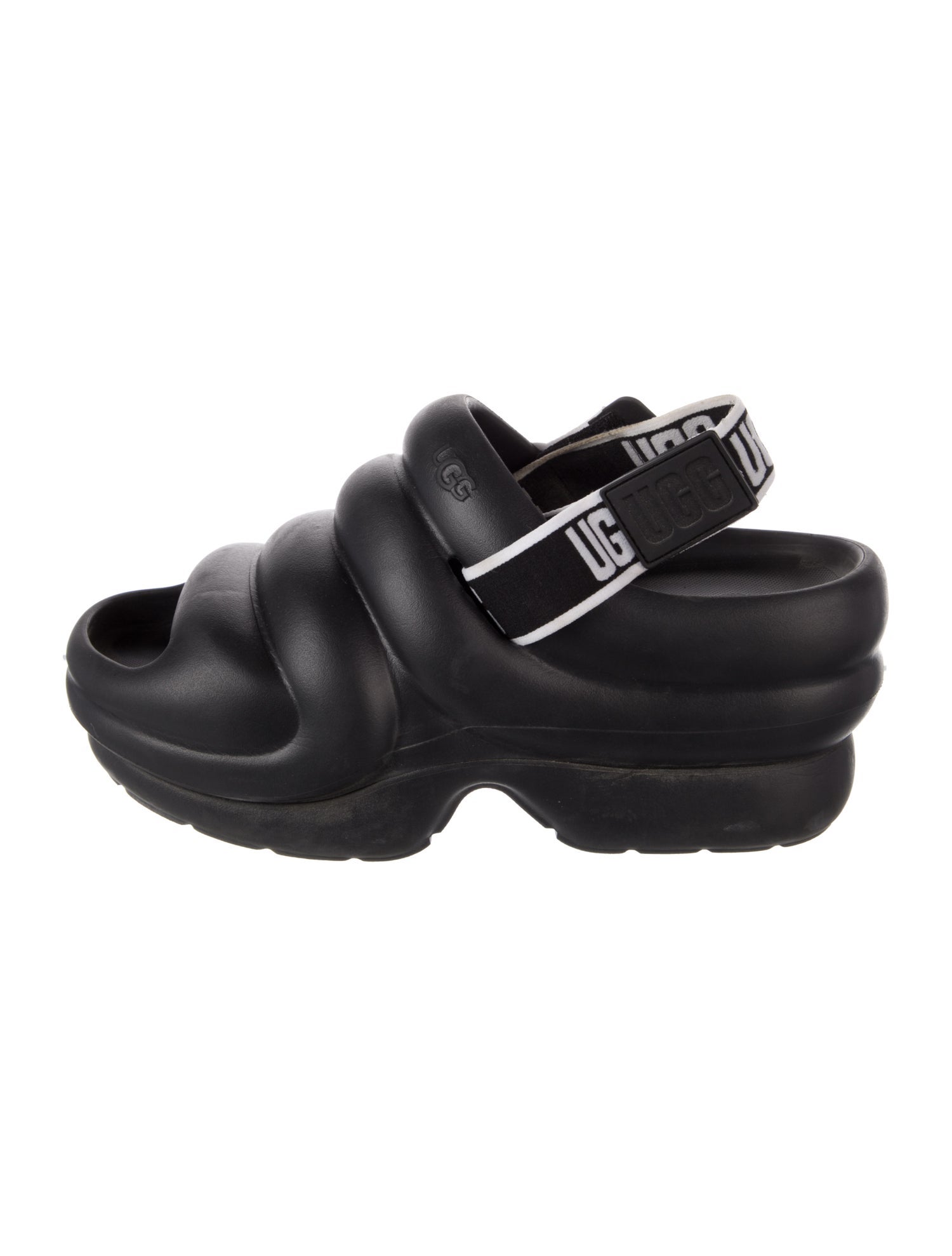 UGG Rubber Slingback Sandals