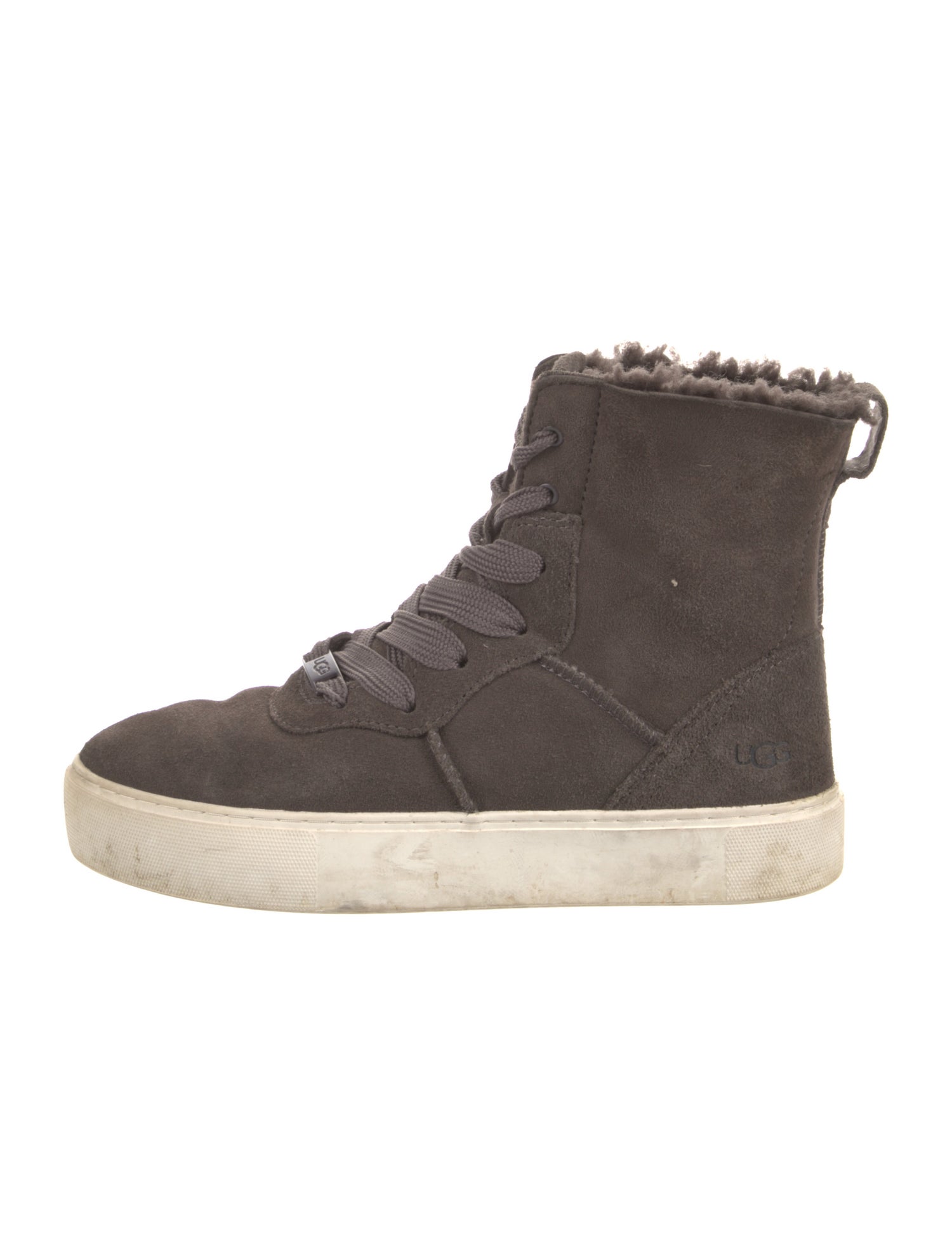 UGG Suede Lace-Up Boots