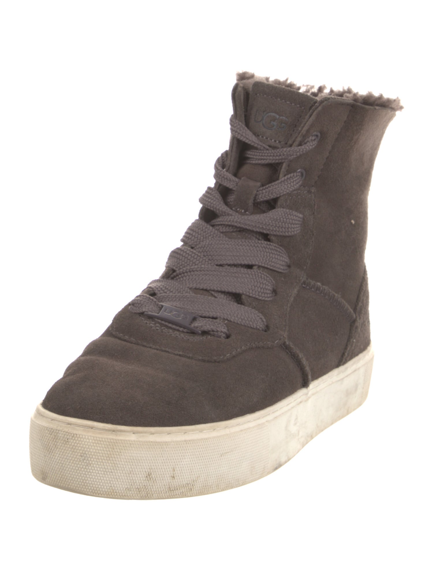 UGG Suede Lace-Up Boots
