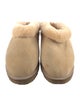 UGG Suede Fur Trim Mules
