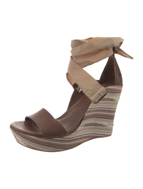 UGG Leather Printed Espadrilles