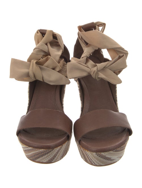 UGG Leather Printed Espadrilles