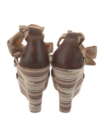 UGG Leather Printed Espadrilles