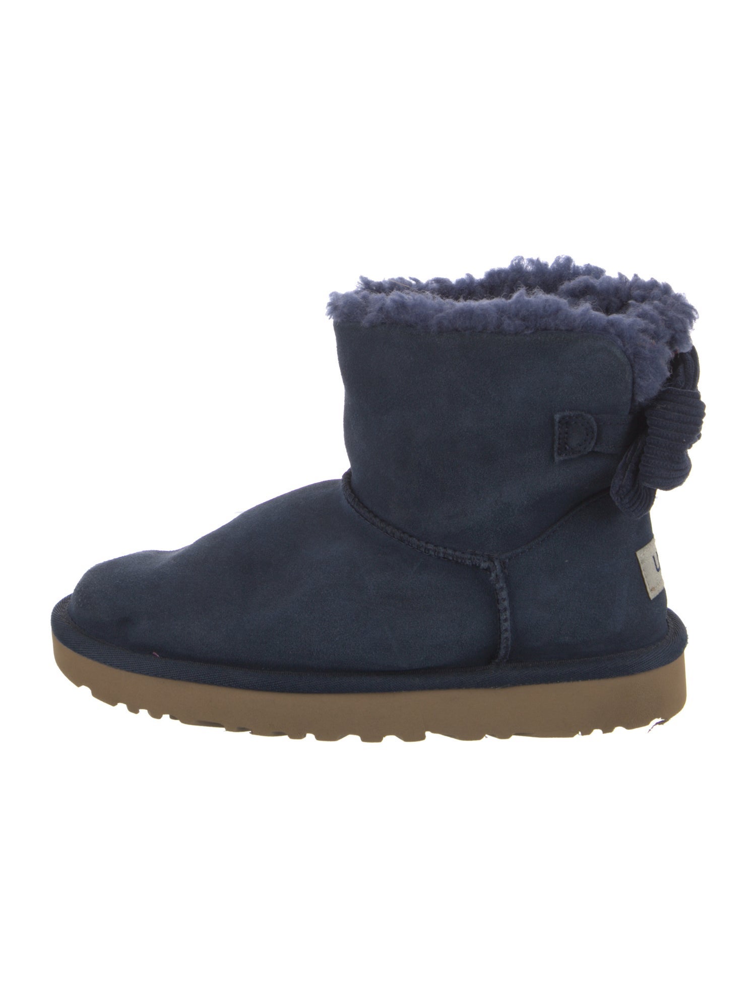 UGG Suede Bow Accents Boots