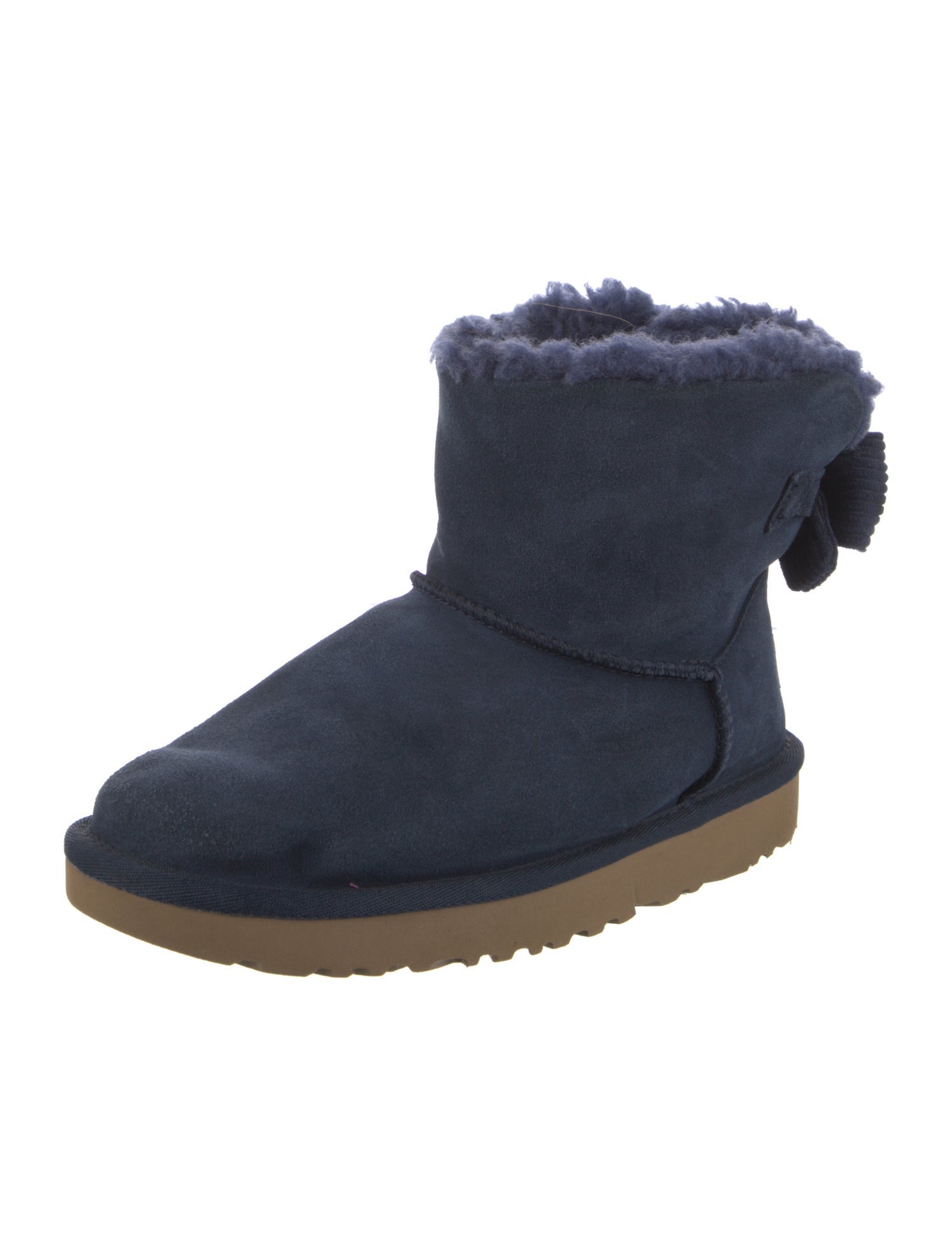UGG Suede Bow Accents Boots