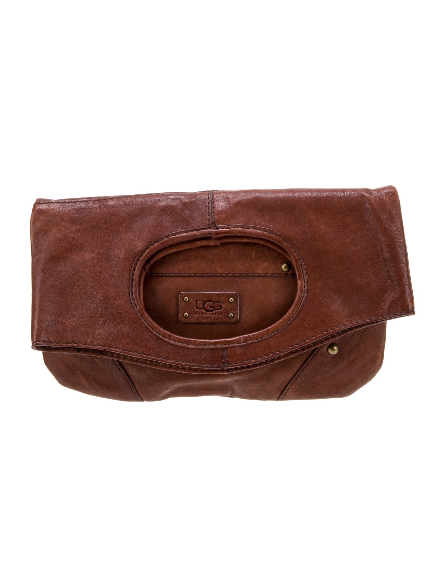 UGG Leather Top Handle Bag