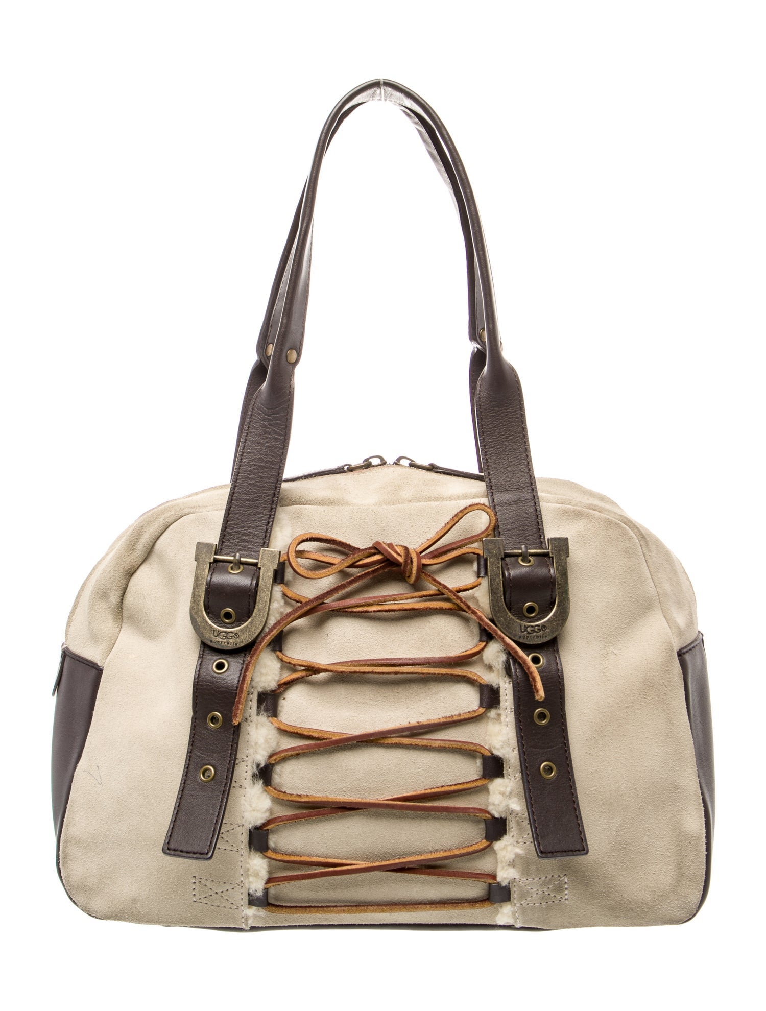 UGG Suede Shoulder Bag