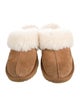 UGG Toddler Girls' Fur Trim Slide In Slippers