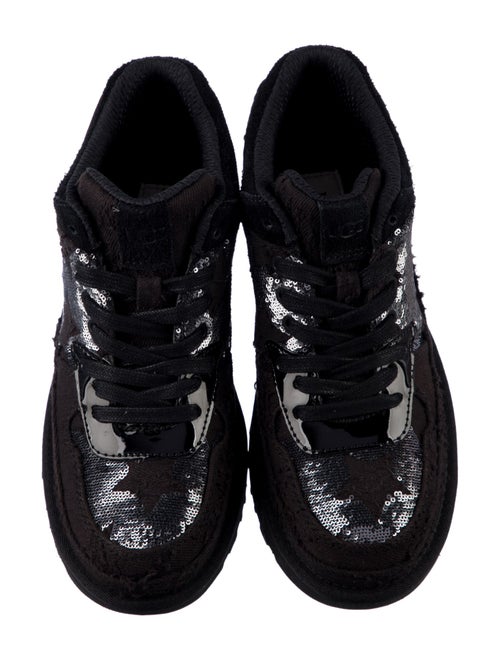 UGG Leather Distressed Accents Sneakers