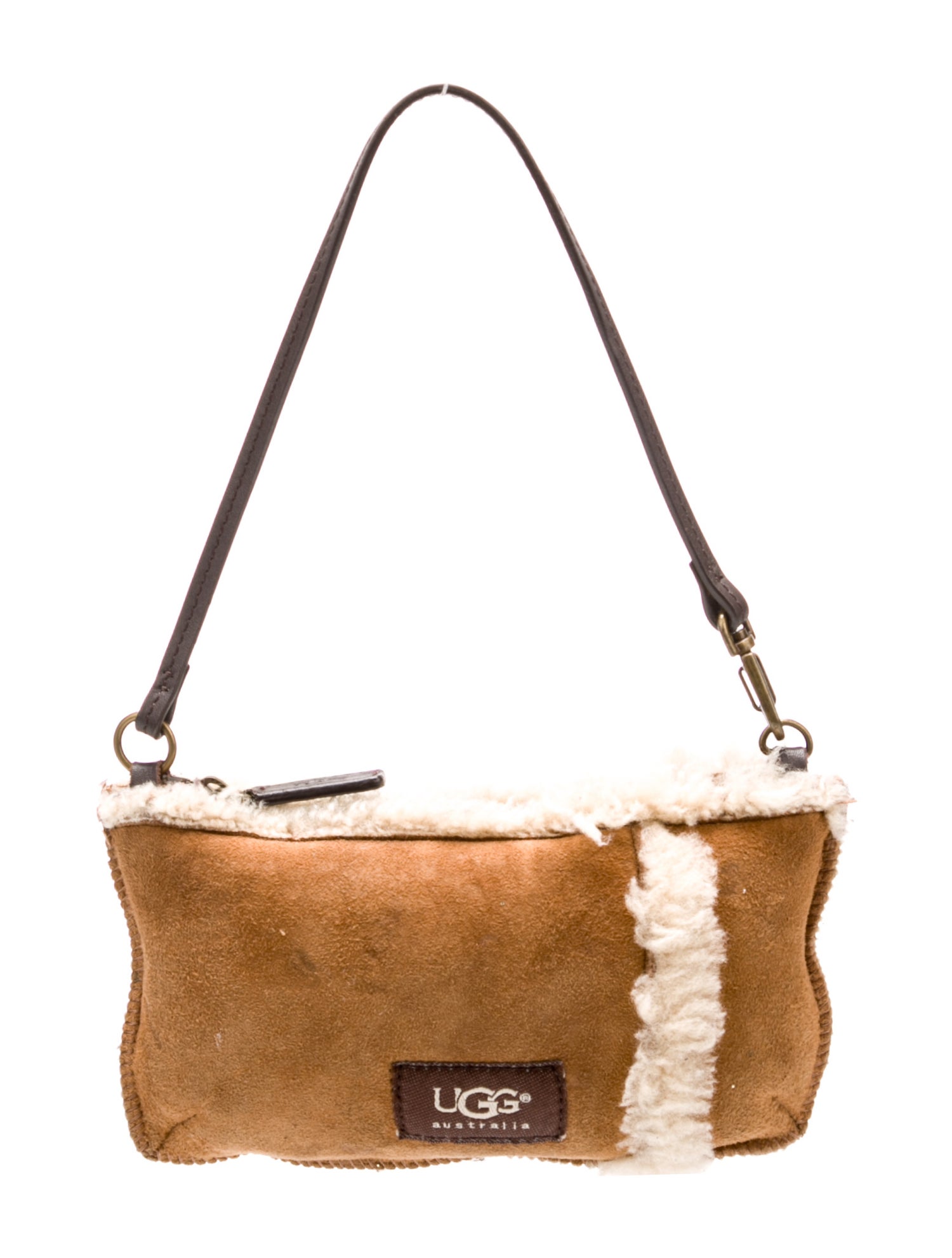 UGG Suede Top Handle Bag