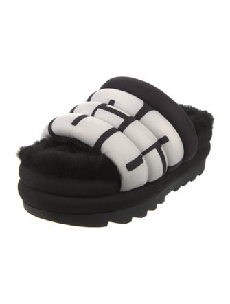 UGG Rubber Graphic Print Slides