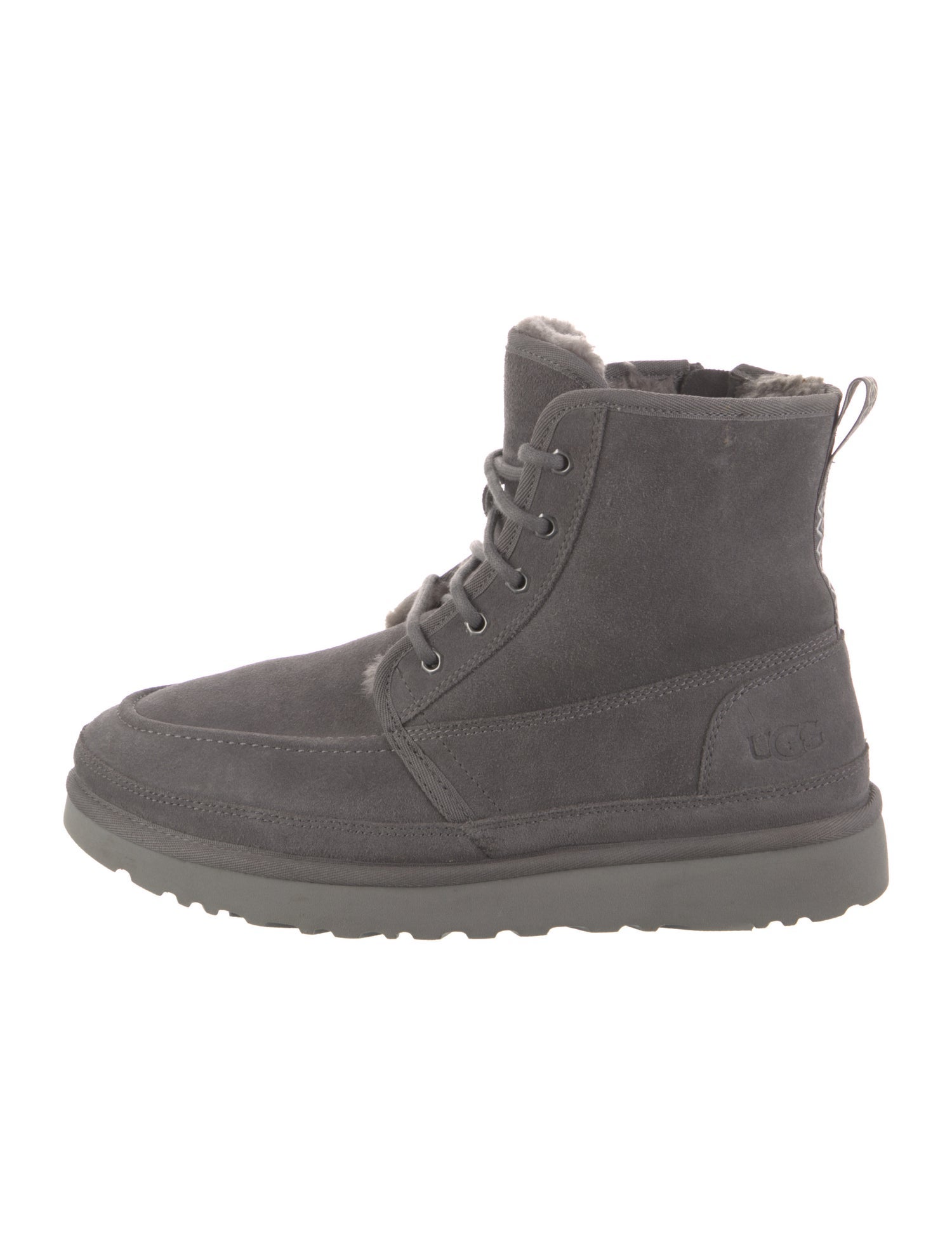 UGG Suede Lace-Up Boots