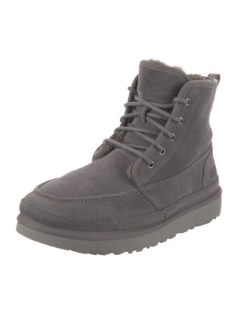 UGG Suede Lace-Up Boots