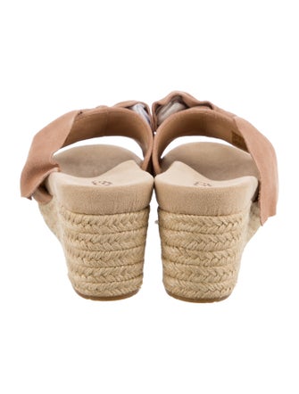 UGG Suede Bow Accents Espadrilles