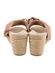 UGG Suede Bow Accents Espadrilles
