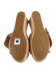 UGG Suede Bow Accents Espadrilles