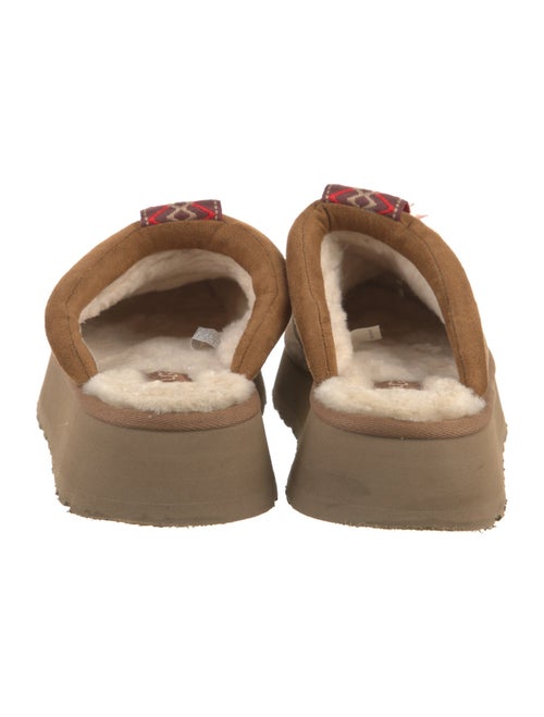 UGG Suede Embroidered Accent Mules