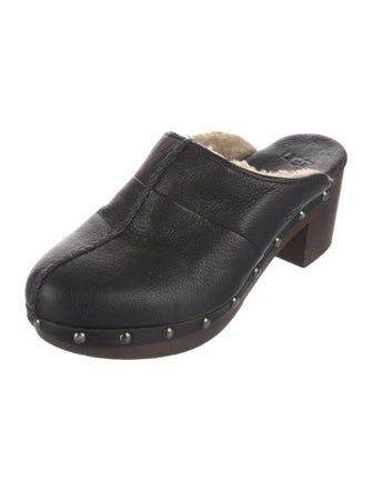 UGG Leather Studded Accents Mules