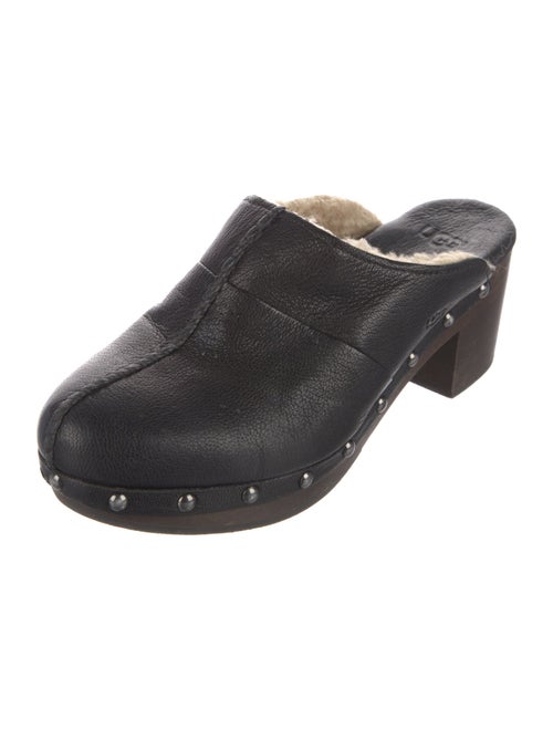 UGG Leather Studded Accents Mules