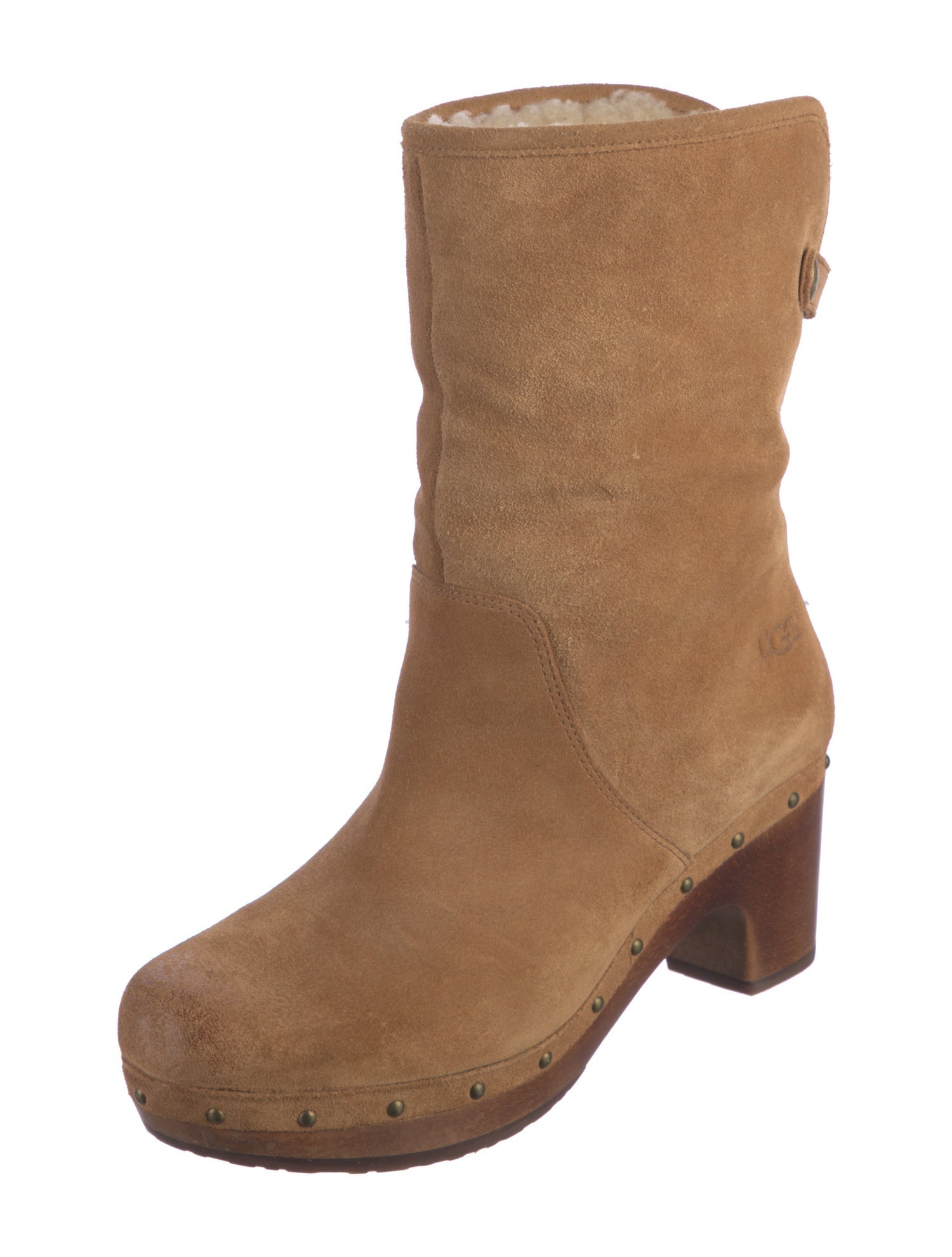 UGG Suede Studded Accents Boots