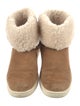 UGG Suede Colorblock Pattern Boots