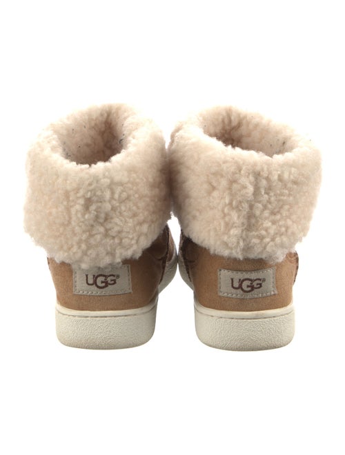 UGG Suede Colorblock Pattern Boots