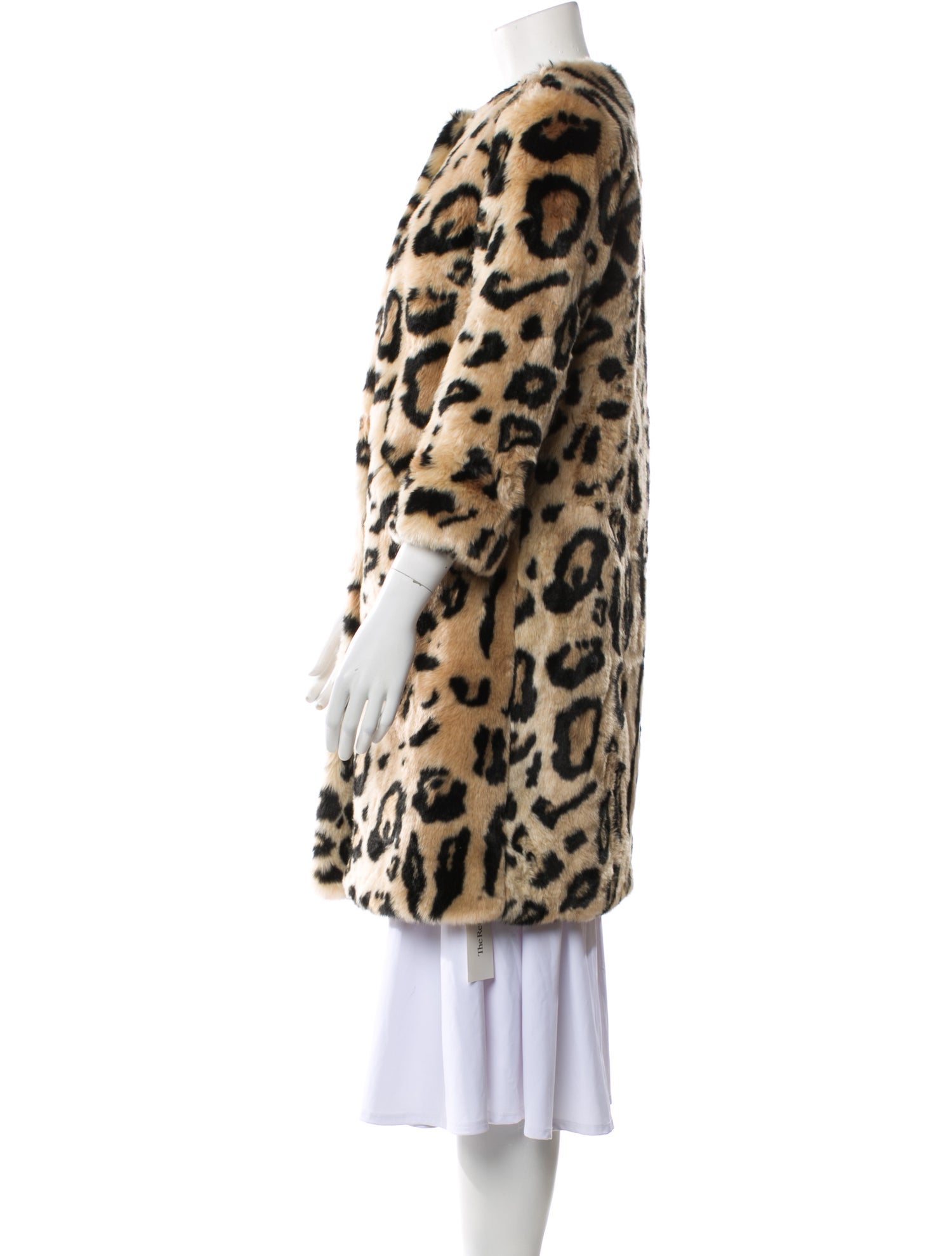 UGG Animal Print Faux Fur Coat