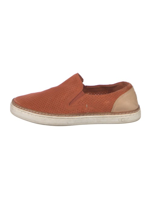 UGG Suede Colorblock Pattern Sneakers