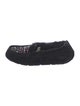 UGG Suede Crystal Embellishments Moccasins