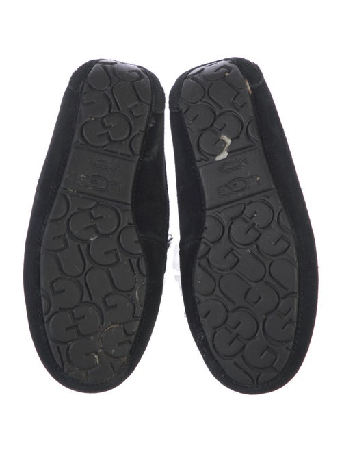 UGG Suede Crystal Embellishments Moccasins