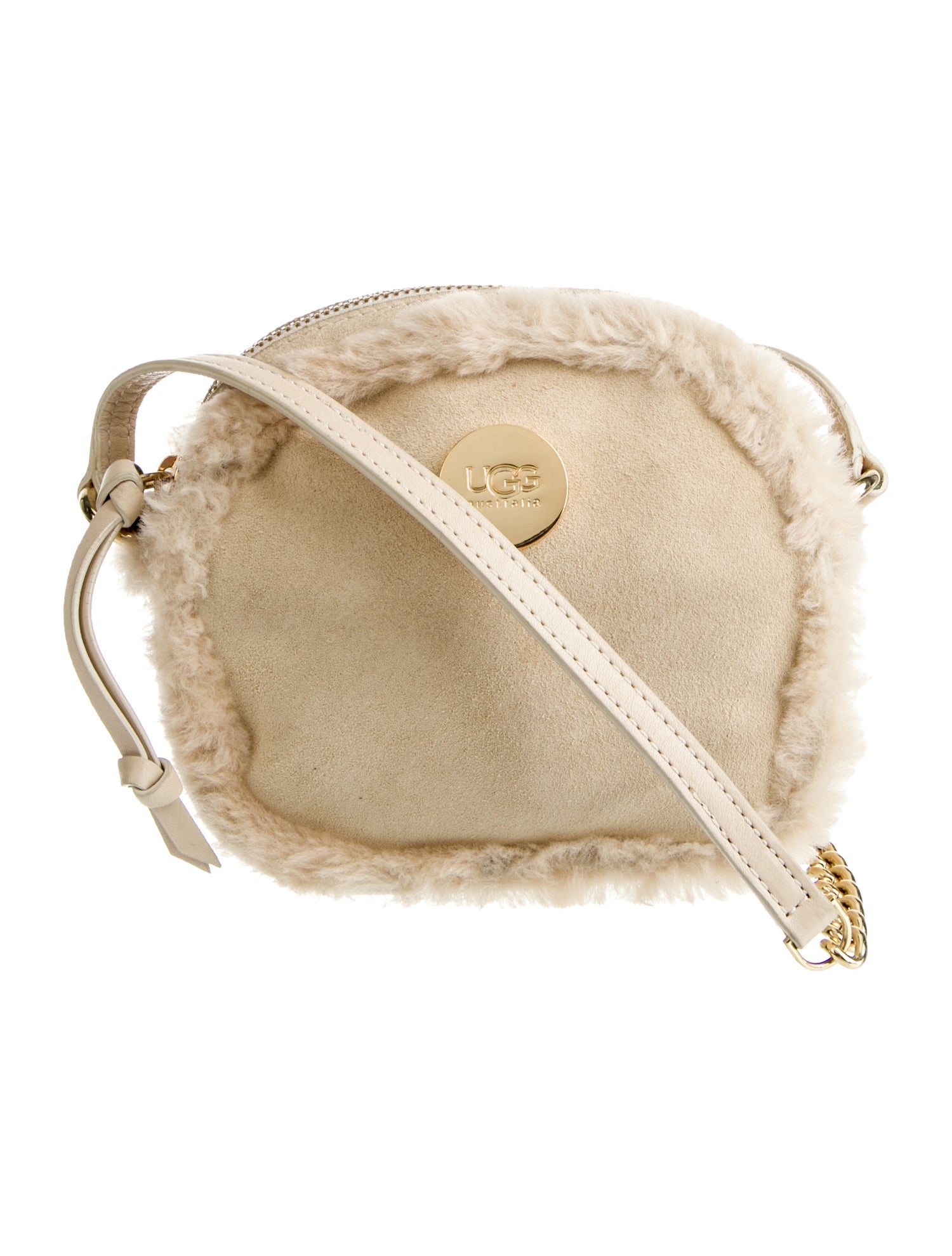 UGG Suede Crossbody Bag