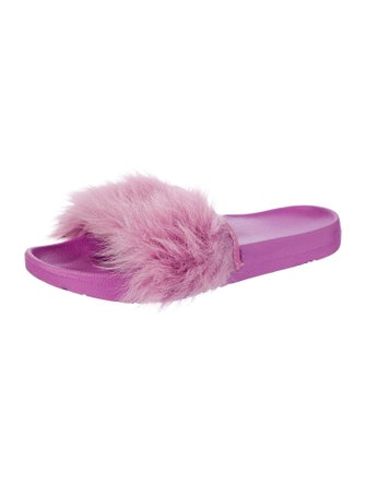 UGG Royale Faux Fur Slides