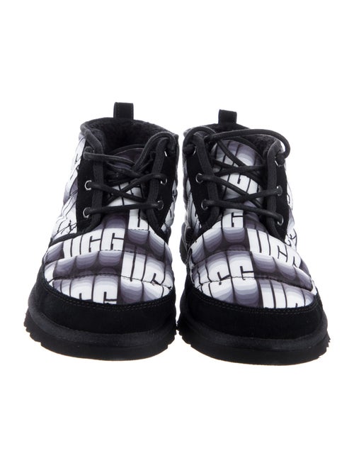 UGG Nylon Printed Combat Boots