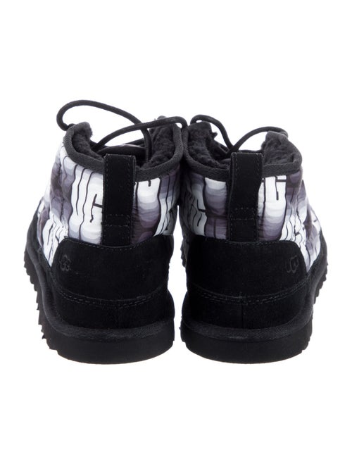 UGG Nylon Printed Combat Boots