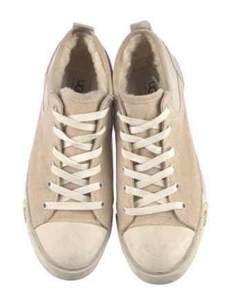 UGG Canvas Colorblock Pattern Sneakers