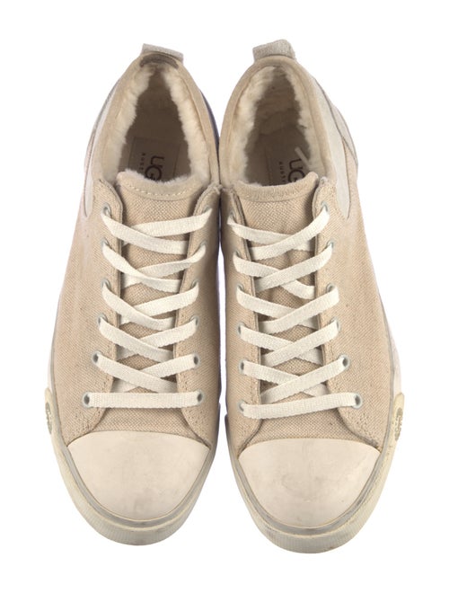 UGG Canvas Colorblock Pattern Sneakers