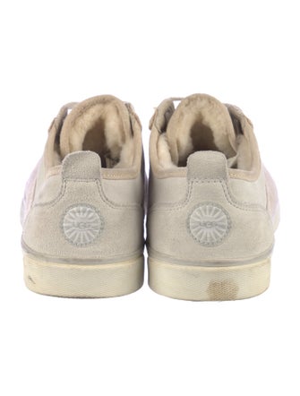 UGG Canvas Colorblock Pattern Sneakers