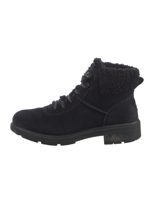 UGG Suede Combat Boots