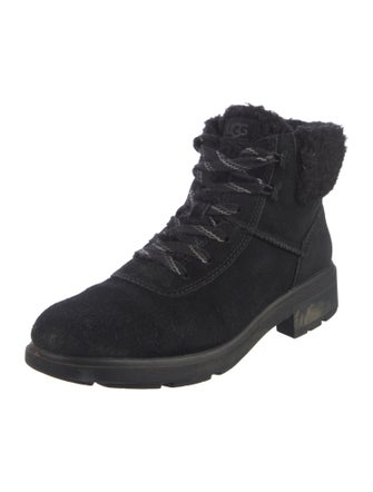 UGG Suede Combat Boots