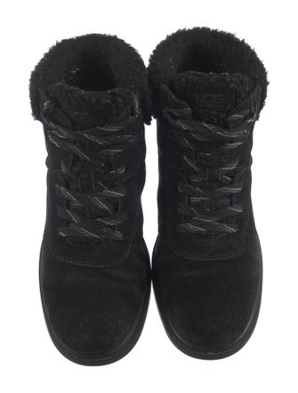 UGG Suede Combat Boots