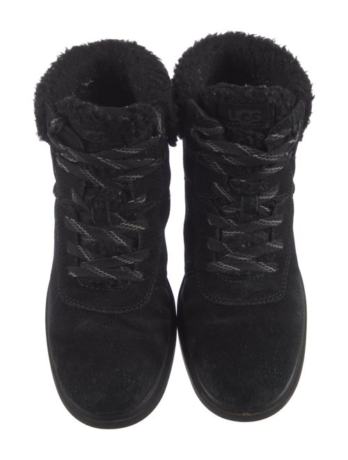 UGG Suede Combat Boots