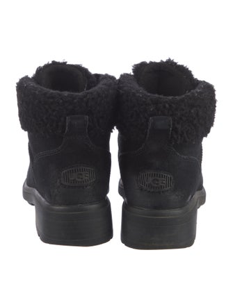 UGG Suede Combat Boots