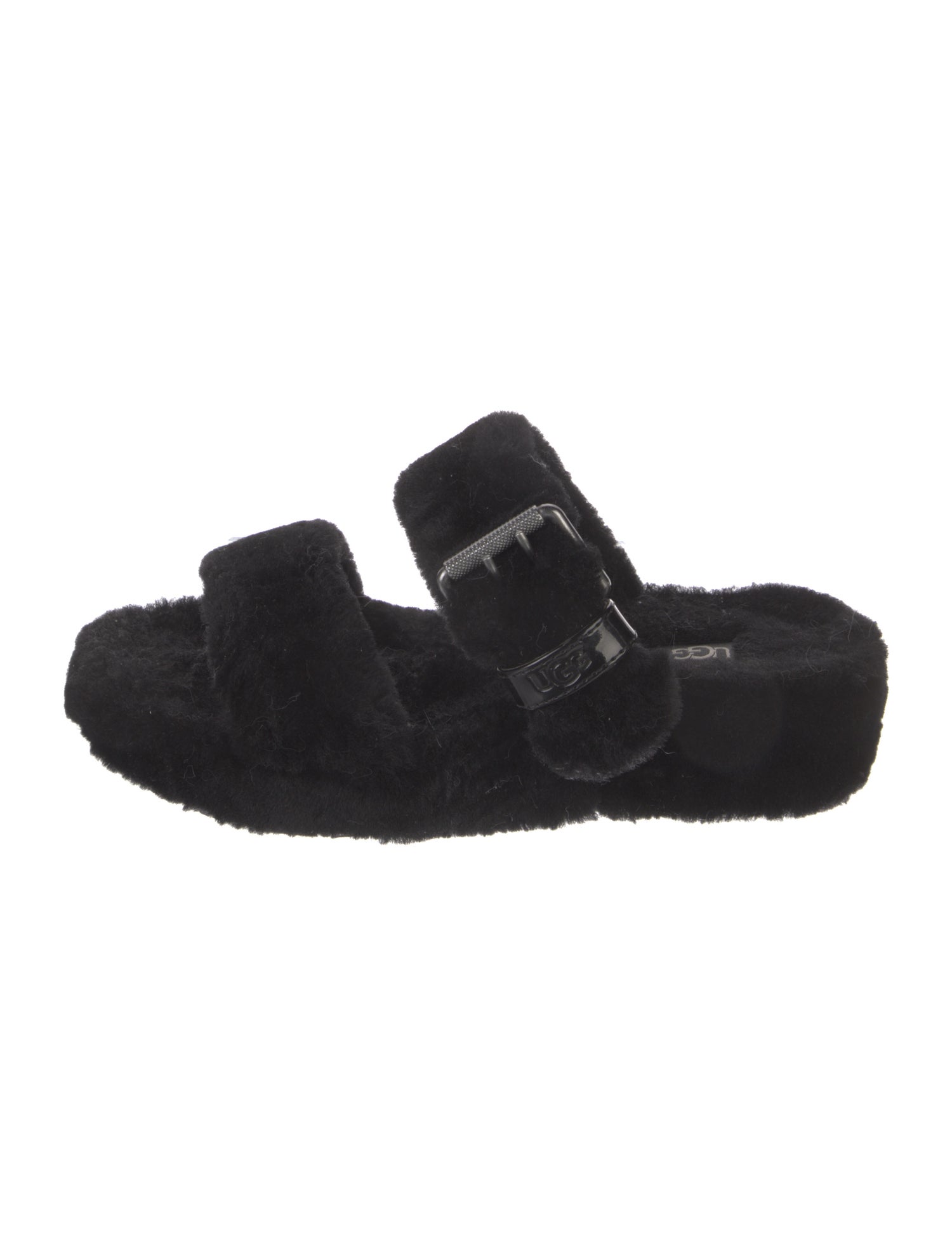 UGG Shearling Slingback Sandals