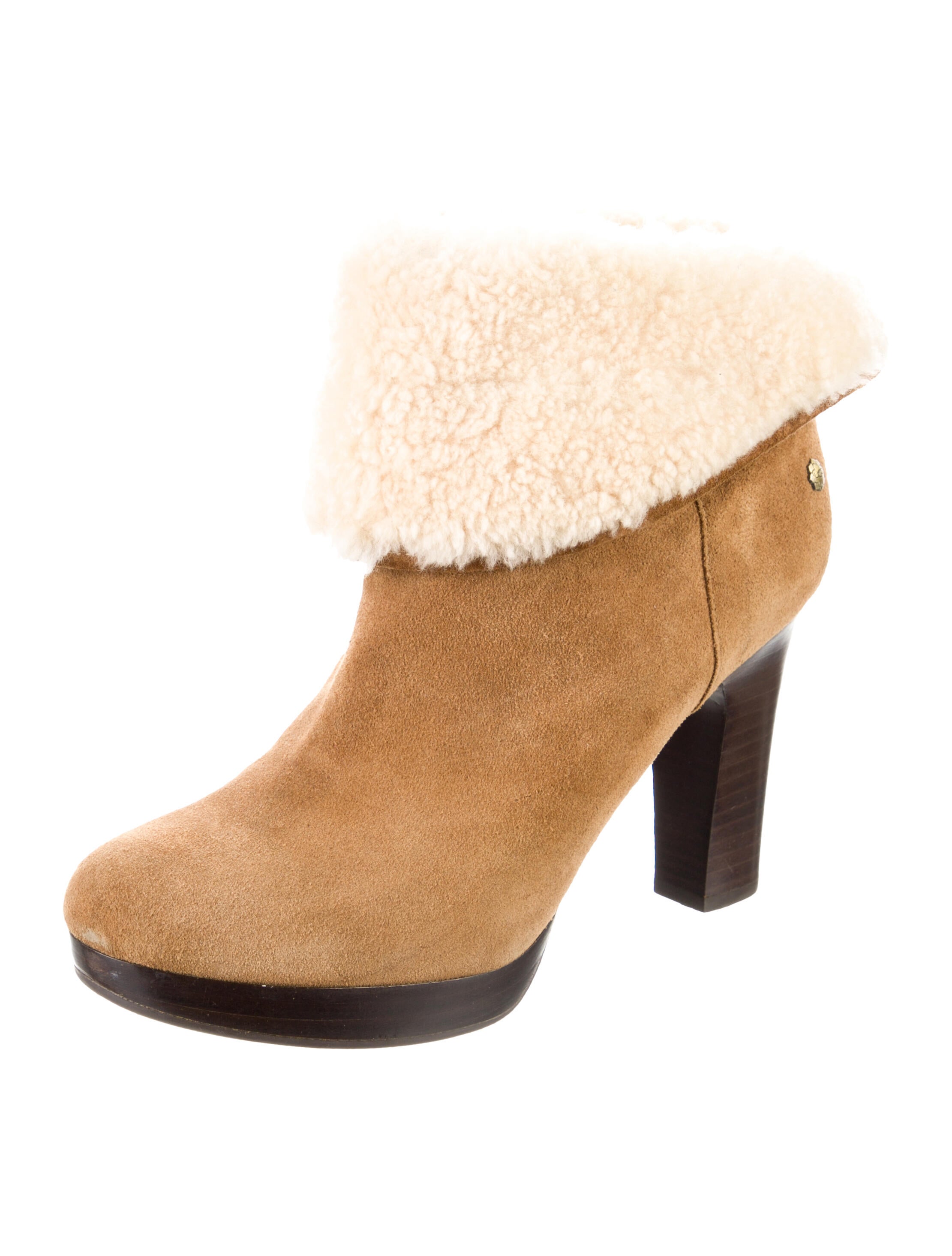 UGG Suede Lace-Up Boots