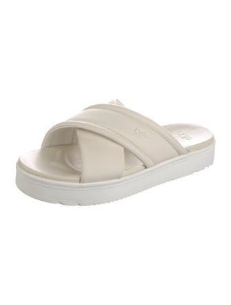 UGG Leather Slides