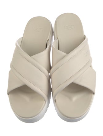 UGG Leather Slides