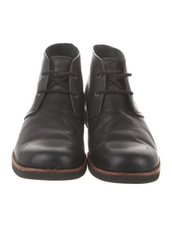 UGG Leather Lace-Up Boots